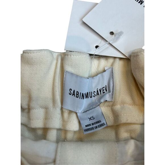 Sabina Musayev Mini Buttercup Skirt Womens Off White Size XS - Picture 6 of 7